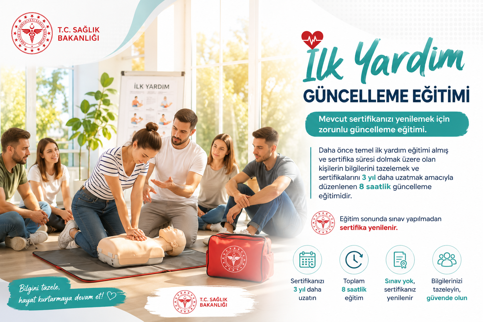 İlk Yardım Güncelleme Eğitimi