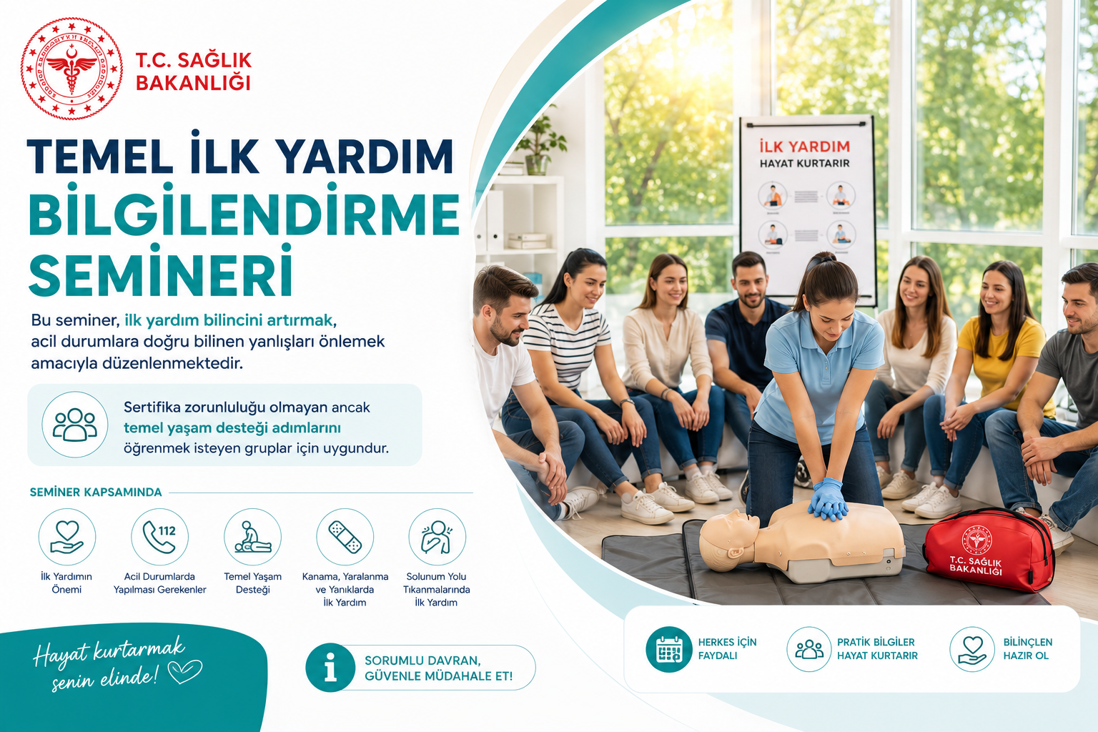 Temel İlk Yardım Bilgilendirme Semineri