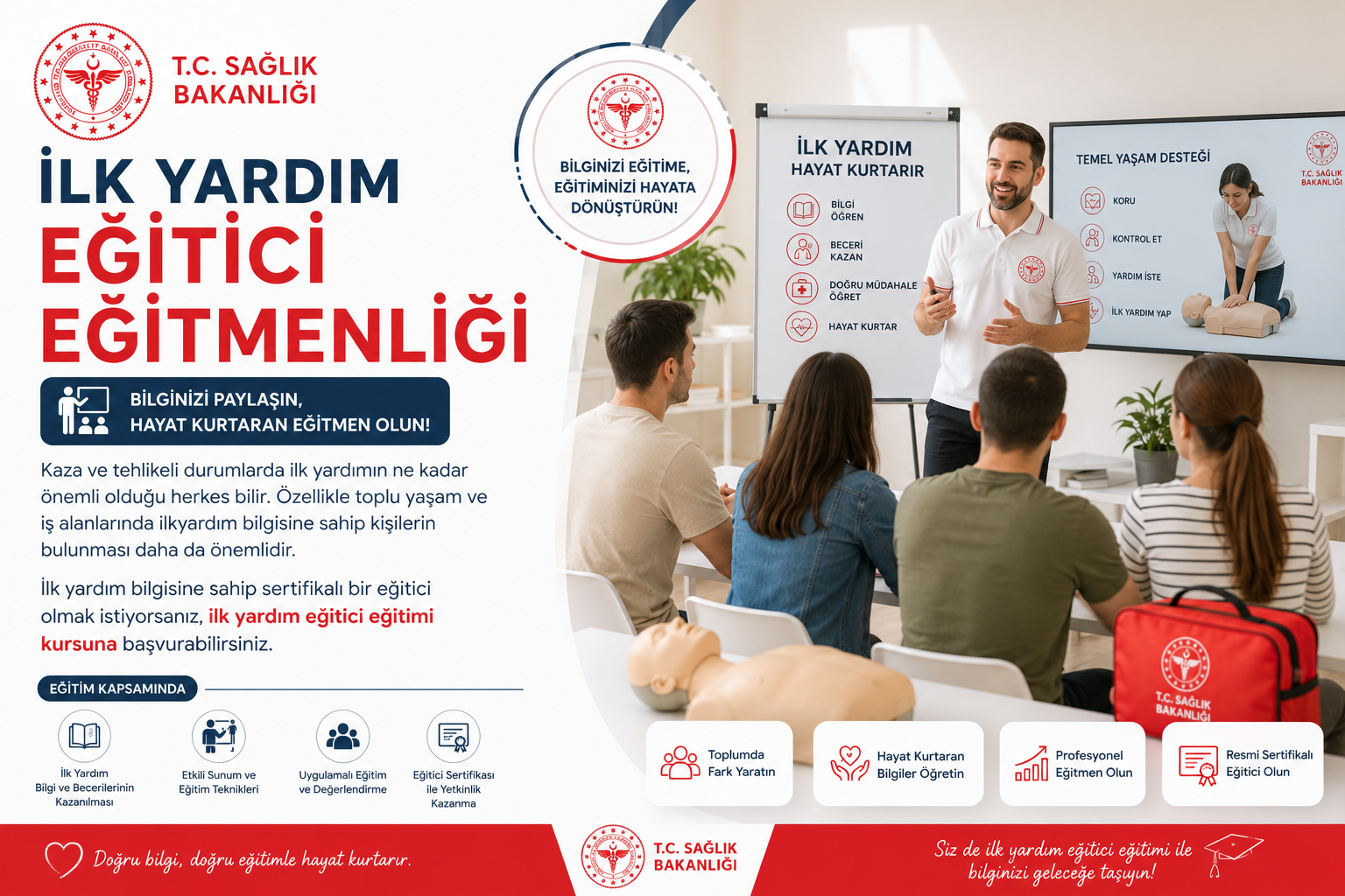 İlk Yardım Eğitici Eğitmenliği