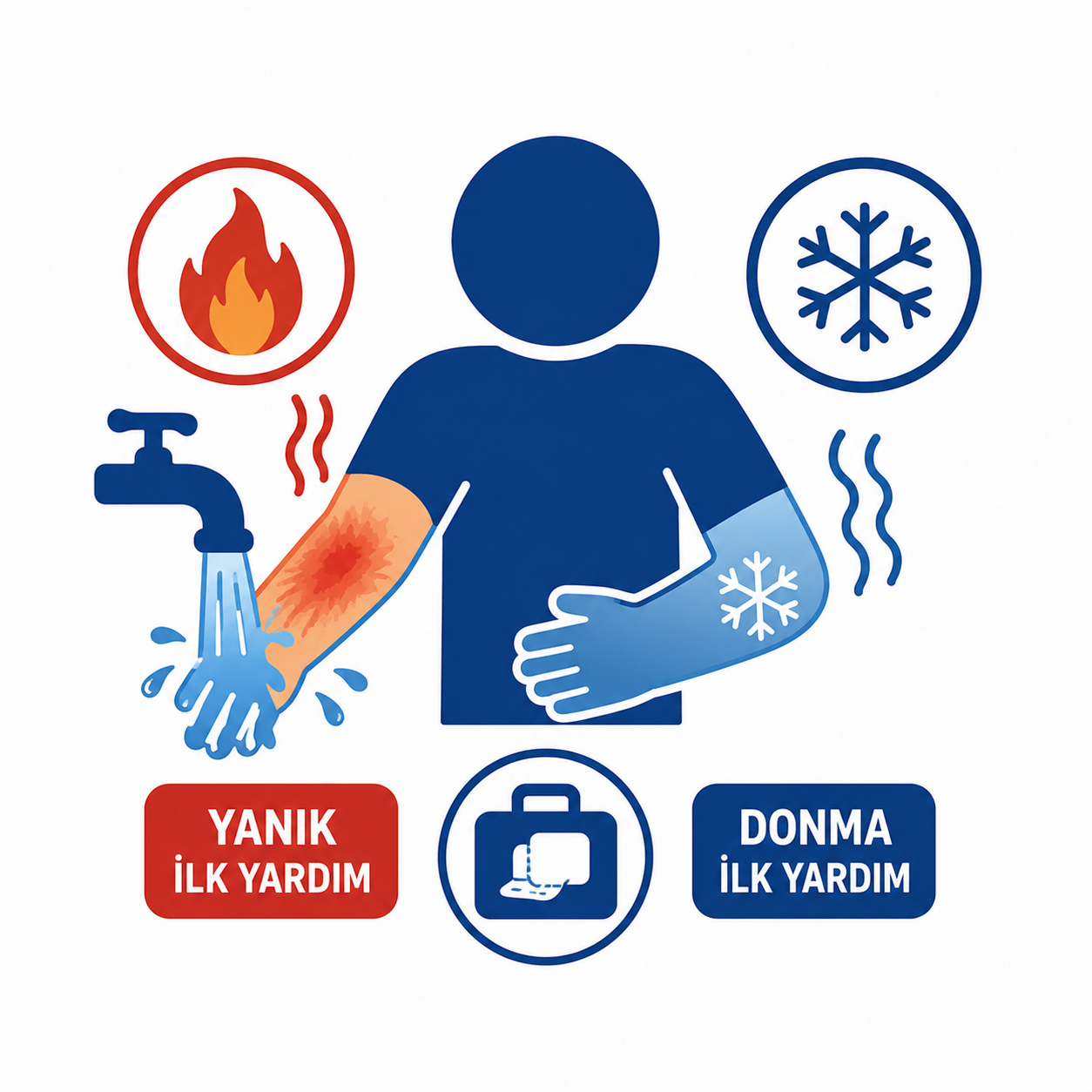 Yanık ve Donmalarda İlk Yardım